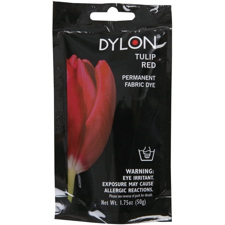 Dylon Permanent Fabric Dye 1.75oz-Tulip Red