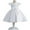 White, variant on Princess Dress Costume for Little Girl Puff Sleeves Blue Fancy Party Cosplay Outfit