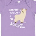thumbnail image 4 of Inktastic Grammy's You Say Alpaca My Bags Boys or Girls Baby Bodysuit, 4 of 5