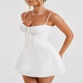 thumbnail image 4 of POINTERTECK Robe de Soirée Sans Manches Tie Up pour Femmes Parfaite pour l'Été, 4 of 8