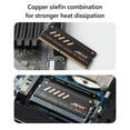 thumbnail image 4 of Disipador calor NB-CG para portátiles SSD disipador calor para DDR5 DDR4 DDR3 (grafeno cobre), 4 of 7