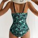 thumbnail image 5 of Gibobby Bañador de una pieza Trajes de baño de una pieza para mujer, traje de baño de talle con barriga, traje de baño con en la espalda, Monokini, traje(Negro,XL), 5 of 5
