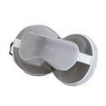 thumbnail image 1 of Almohada de viaje para el cuello con antifaz, 2 en 1, portátil, plegable, con cremallera y mosquetón para aliviar el dolor de cuello, ideal para vuelos y viajes en coche., 1 of 8
