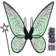 thumbnail image 1 of Alas de disfraz de hada para mujeres y niñas, alas de ángel de mariposa brillante, disfraz de Halloween, recuerdo de fiesta de Navidad, 1 of 3