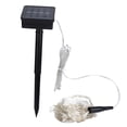 thumbnail image 2 of Cadena de luz solar, 200 LED Cadena de luz solar impermeable Alambre de cobre Luz de cadena LED Luz de cadena de alambre de cobre Diseño a prueba de futuro, 2 of 8