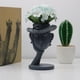 thumbnail image 2 of Jarrones de flores modernos, macetas, mesas de comedor, fiestas, estatuas de resina. Negro, 2 of 7