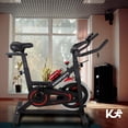 thumbnail image 4 of Bicicleta Fija 18 kg Estática Para Spinning Cardio Fitness Kingsports KINGBIFI18, 4 of 8