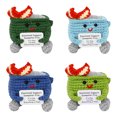 thumbnail image 2 of Crochet Trash Can Fire Dumpster Regalos Divertidos para Compañeros Amigos, 2 of 9