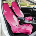 thumbnail image 5 of Pink Cosmic Dreamland Car Seat Cover Set Auto Front Bucket Cushion Protect Accessories 2 Piece, 5 of 6