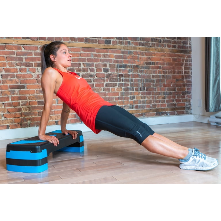 Buy 30 Inch Adjustable Aerobic Stepper Workout Exercise Step Platfor