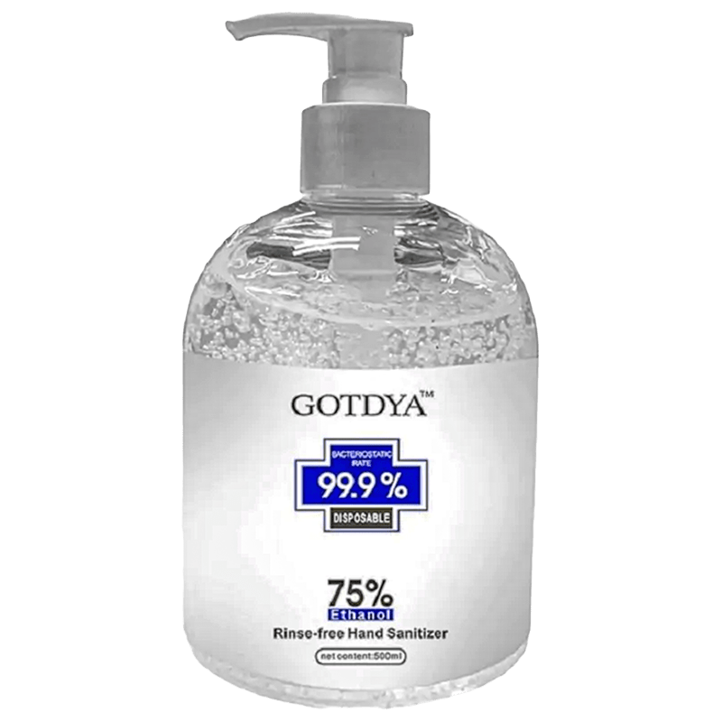 Gotdya RinseFree Hand Sanitizer 99.9 Protection 500ml (Pack of 6