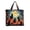 010_Pink_L, variant on Halloween Multi-Style Cartoon Cat Quilted Tote Bag Reusable Large Shoulder Tote For Holiday Gift Shopping Travel