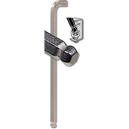 UPC: 0037231167127 | Bondhus 16712 Long Arm Stubby Ball End Tip Hex Key L-Wrench 1/4
