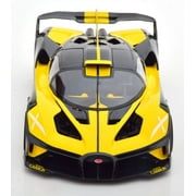 Bugatti Bolide Yellow and Carbon Gray 1/18 Diecast Model Car by Bburago