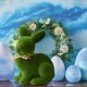 thumbnail image 4 of Conejito de Primavera, Regalo de Mesa, Decoración de Pascua, Figura Decorativa, Decoración de Conejo., 4 of 7
