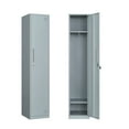 thumbnail image 1 of STANI Metal Lockers for Employees with Keys, 71" Employees Locker Storage Cabinet with 1 Doors, Tall Steel Storage Locker for Gym, School, Office, 1 of 8