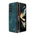 thumbnail image 5 of ELEHOLD for Samsung Galaxy Z Fold 4 5G 2022 Case, Skin Feeling Lightweight Durable PU Leather Anti-Slip Shockproof Slim Flip Case for Z Fold 4 7.6 inch, Blue, 5 of 8