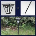 thumbnail image 4 of Muyoka Luz de pared solar al aire libre 8 modos Control remoto Luz de cerca solar Iluminación de recarga USB Sensor de movimiento Luz de pared para cobertizo de cubierta Muyoka Hogar, 4 of 7