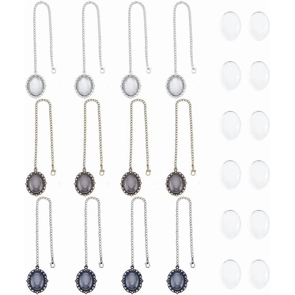 24 Pcs Graduation Cap Pendant 10.24inch Alloy Cap Photo Charm Personalized Tassel Photo Charm