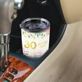 thumbnail image 3 of 30th Birthday Gifts for Women Friends Tumbler 1993 Birthday Gifts for Women 30th Birthday Gifts for Her 30th Birthday Decorations 30 Year Old Birthday Gifts Travel Tumbler 20OZ, 3 of 6