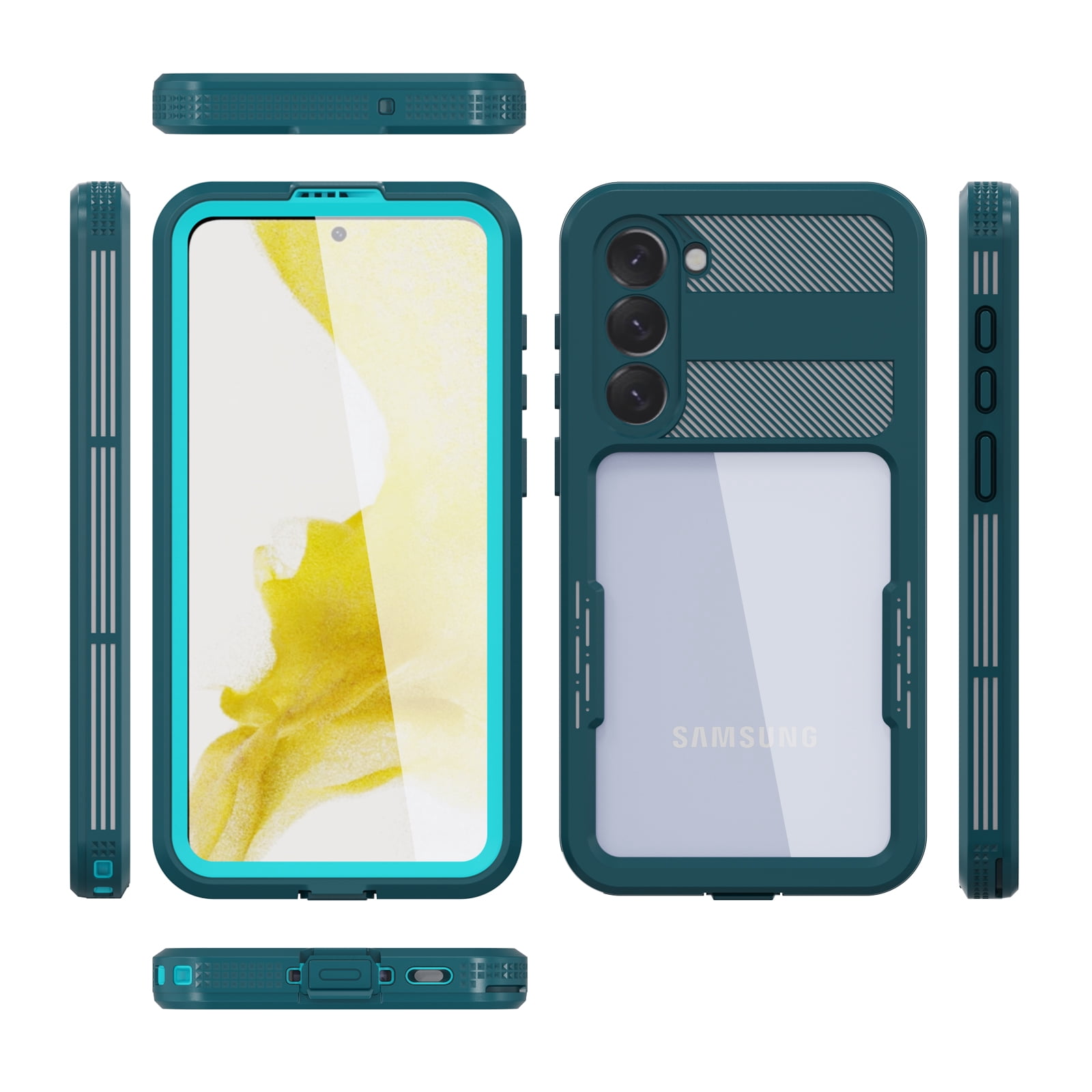 Designed for Samsung Galaxy S23 Plus Case,Waterproof Case with Built-in Screen Protector Shockproof Dustproof Heavy Duty Full Body Protective Case for Samsung Galaxy S23 Plus 5G 6.6", Blue