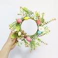 thumbnail image 4 of WNFJR Easter Artificial Candle Ring with Easter Egg, Spring Floral Candle Ring, Easter Decorations for Home Kitchen or Dinning Table, 4 of 4
