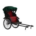 thumbnail image 1 of Rickshaw Model, Multipurpose Beautiful Simulation Alloy Retro Rickshaw Model Exquisite Workmanship Delicate Details  For Home For Store Red, 1 of 8