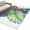 Beige White, variant on Tropical Plant Area Rugs 2.7'x5', Washable Small Throw Rugs for Kitchen Bedroom, Summer Watercolor Botanical Palm Leaves Indoor Outdoor Rug Non-Slip Low Pile Carpet Runner Reversible Floor Mats