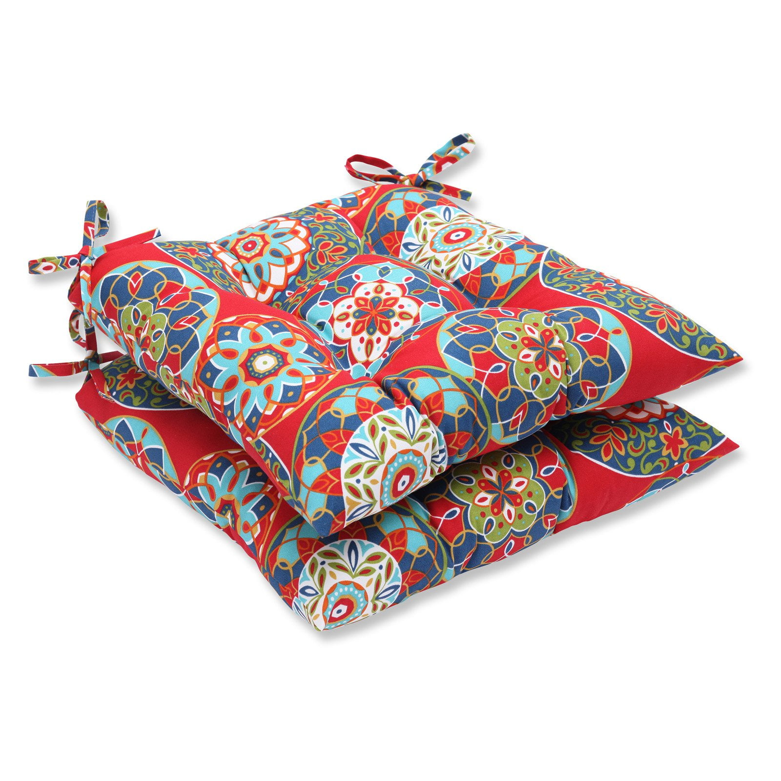 Pillow Perfect Outdoor/ Indoor Cera Garden Wrought Iron Seat Cushion