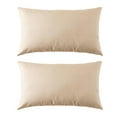 thumbnail image 1 of Outdoor Lumbar Cushion 12x20in - Aqua (2 Pack), 1 of 5