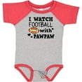 thumbnail image 3 of Inktastic I Watch Football with My Pawpaw Boys Baby Bodysuit, 3 of 5