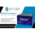 thumbnail image 2 of 12V 12AH GEL F2 Replacement Battery Compatible with FM12120, FM12120E, FM12110 - 3 Pack, 2 of 7