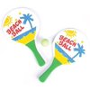 Beach Ball Paddleball Set
