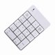 thumbnail image 4 of Teclado Numérico USB, Teclado Numérico USB Numpad 18 Teclas Mini Teclado Con Alcance De 10m Para Laptop Plug And Play Compacto Alimentado Por Batería AAA, 3.1 X 4.7 X 0.9, 4 of 7
