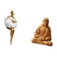 thumbnail image 5 of Figura coleccionable de resina estética de una niña con Corazón de Jesús, escultura abstracta de arte. Estatua de personaje creativo para d, 5 of 8