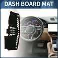 thumbnail image 2 of Unique Bargains Dash Cover Interior Non-Slip for Porsche Cayenne 2011-2015 Lower Configuration Polyester Black Red, 2 of 7