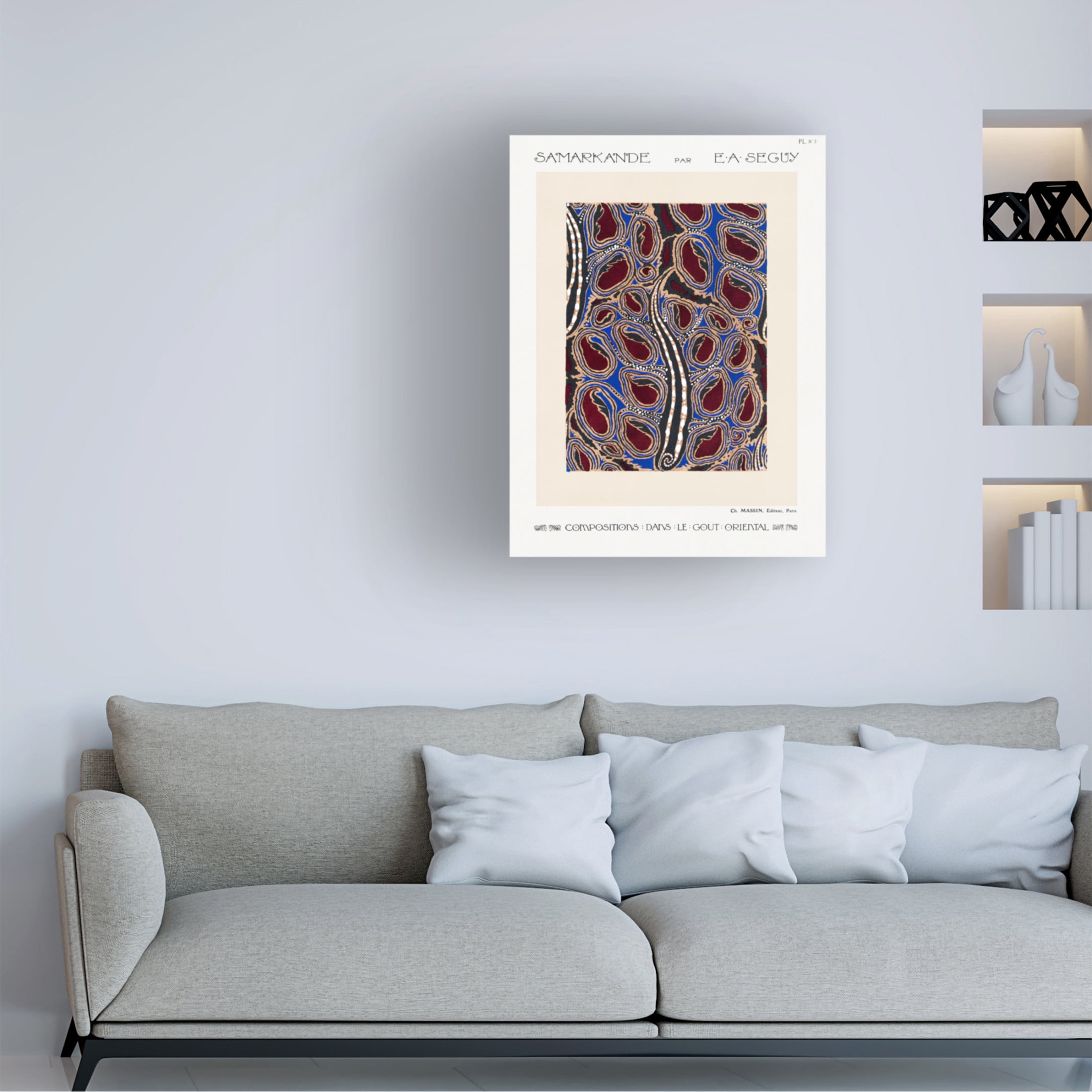 Trademark Fine Art Pictufy Samarkande 3 Canvas Wall Art