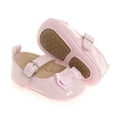 thumbnail image 4 of Yoyauz Baby Girl Mary Jane Shoes Anti Slip Rubber Sole Ballet Slippers Princess Dress Wedding Shoes Newborn Kids Shoes Toddler Shoes（0-12 Month）, 4 of 6