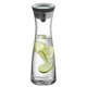thumbnail image 5 of Water Carafe 1.8l High Borosilicate Glass Bottle Basic Tilting Lid Closure Jug, 5 of 5