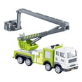 thumbnail image 3 of Kids Rescue Vehicle Fire Engine Toy with Rubber Tires and Interactive Sound Buttons Durable Educational Emergency Response Truck for Indoor and Outdoor Play, 3 of 8