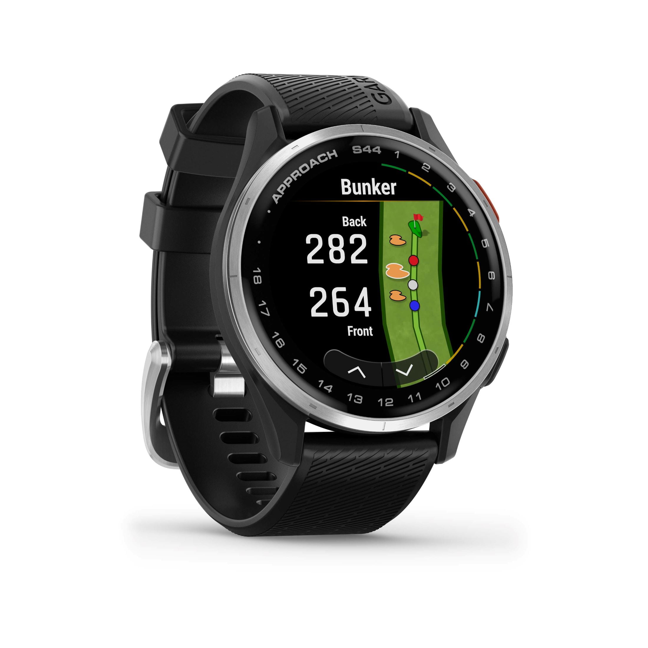 Garmin Approach S44, Essential Golf GPS Smartwatch, AMOLED