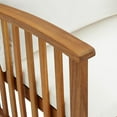 thumbnail image 5 of vidaXL Garden Bench with Cushions 46.9" Solid Acacia Wood, 310260, 5 of 7