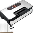 thumbnail image 3 of VEVOR Machine de Scellage sous Vide, Machine de Scellage Alimentaire， Rangement des Aliments Secs et Humides, Système de Mise sous Vide Automatique et Manuel avec Coupeur Intégré, Av, 3 of 10