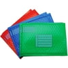 3M Scotch Smart Mailer 6"X9" 6/Pkg-2 Each Of Red, Green, Blue