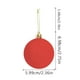 thumbnail image 4 of CaiYueKe 12 Pcs Flocked Velvet Christmas Balls Ornaments Set, Holiday Tree Decorations, Festive Xmas Hanging Balls, Plastic Ornament Decor for Home Party, 4 of 9