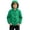 Green, variant on Boys Waterproof Windbreaker Outdoor Jacekt Lightweight Full Zip Fall Fashion Soft Lining Kids Raincoat with Hood Army Green 5-14
