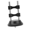 thumbnail image 1 of HiFi Wire Tray Organizer Rack, HiFi Cable Stand High Hardness Reduce Vibration Black Aluminum Alloy Shock Absorbing  for Amplifier for CD DVD Player, 1 of 7