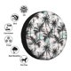 thumbnail image 4 of Balery Hawaii Palms Cubiertas para Neumáticos - Protector Resistente para Neumáticos de Camioneta, SUV, Remolque, Camper y RV-14 inch, 4 of 6