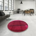 thumbnail image 4 of Ahgly Company Machine Washable Indoor Rectangle Industrial Modern Crimson Red Area Rugs, 7' x 9', 4 of 7