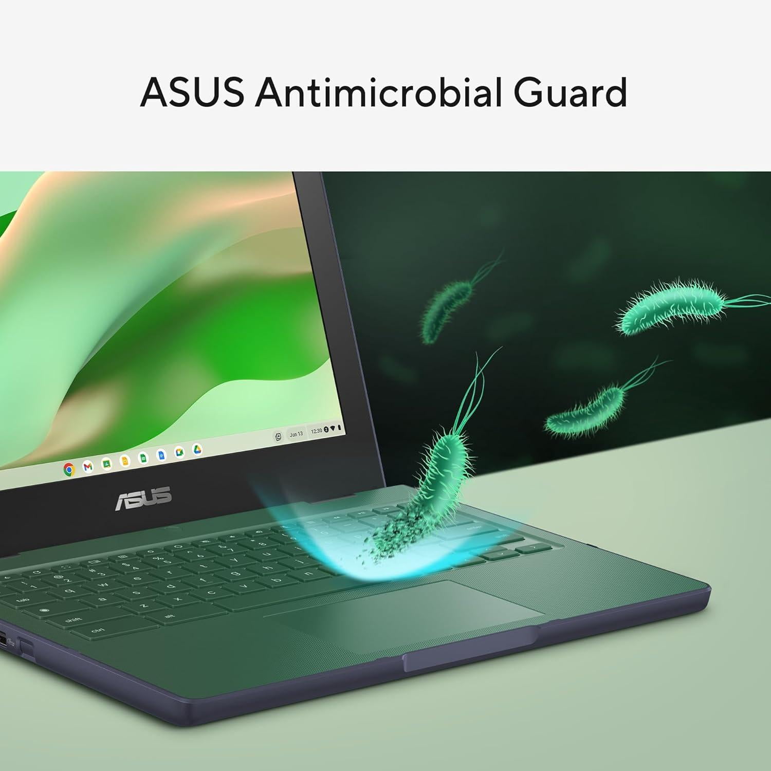 ASUS Chromebook CR11 Ruggedized Laptop 11.6” Display N100 4GB 64GB eMMC Grey